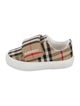Burberry Boys' Check Low Top Sneakers