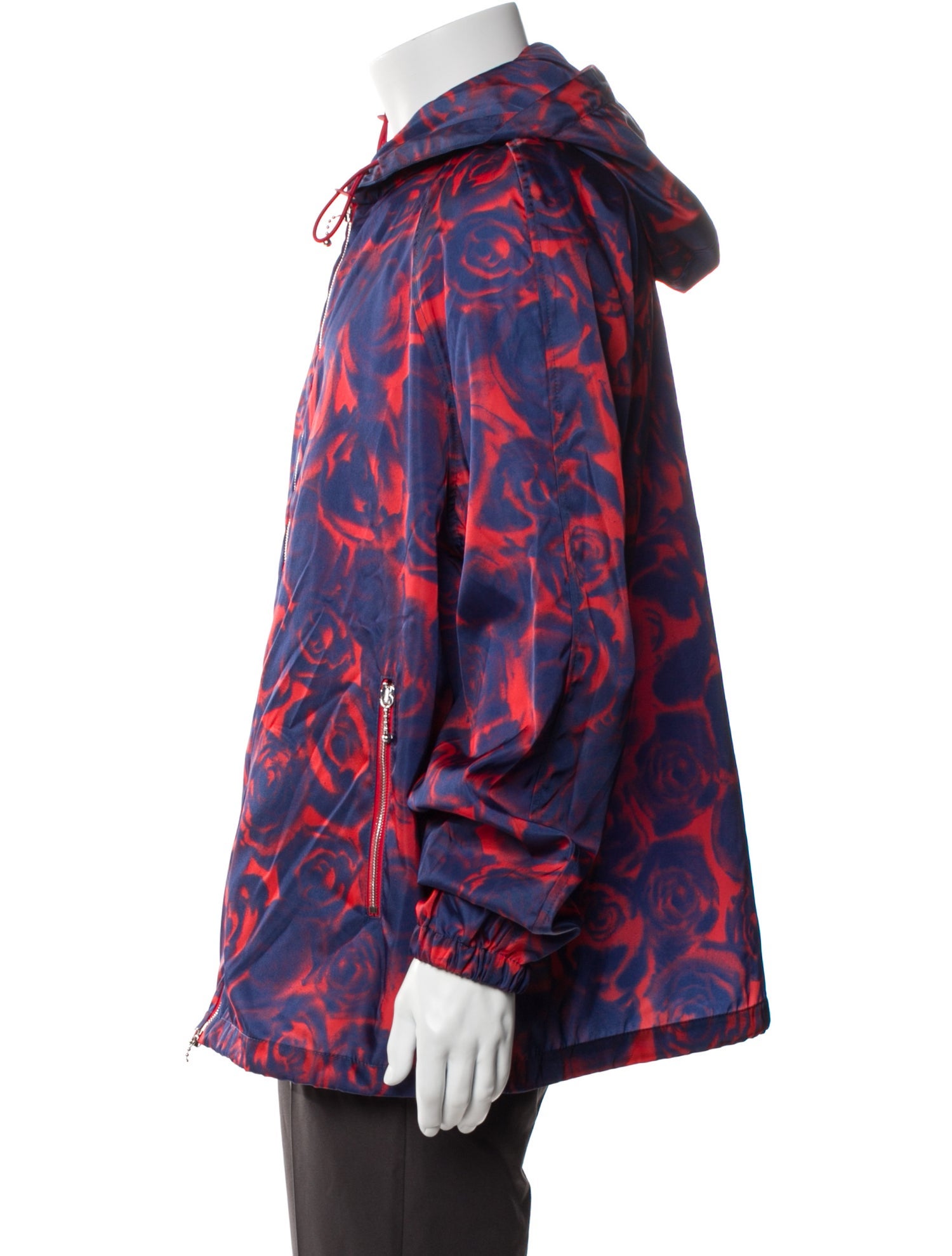 Burberry Floral Print Windbreaker