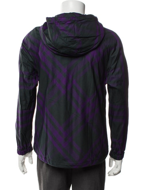 Burberry Striped Windbreaker