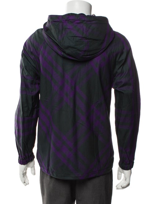 Burberry Striped Windbreaker