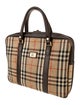 Burberry's Haymarket Check Briefcase