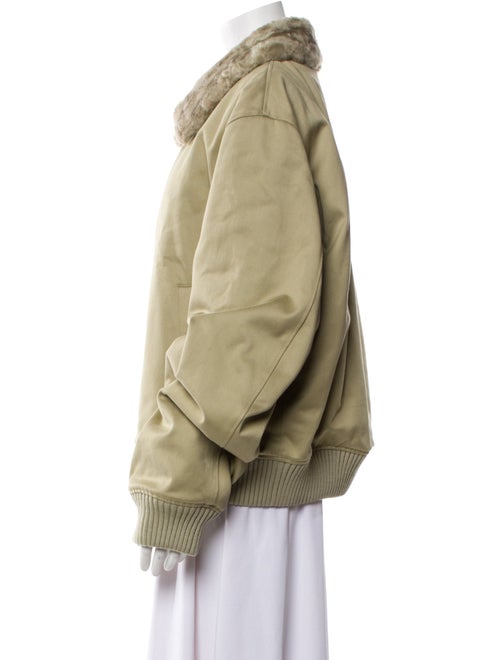 Burberry Faux Fur Jacket