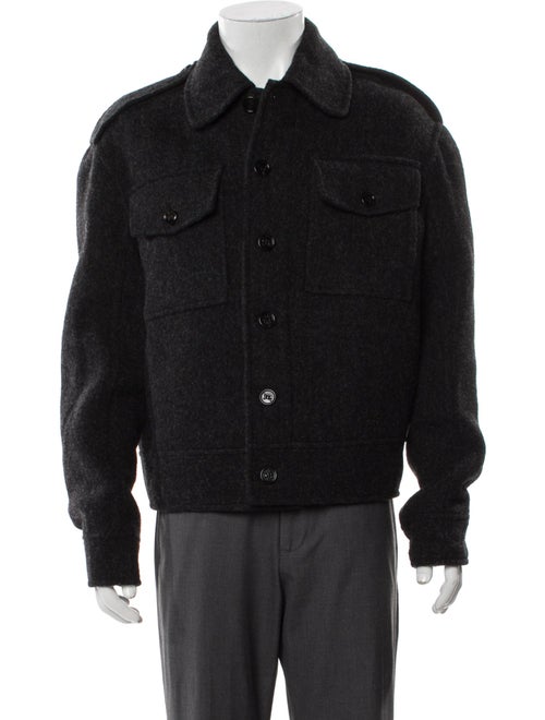Burberry Virgin Wool Trucker Jacket