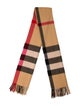 Burberry Cashmere Exploded Check Pattern Scarf