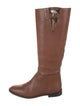 Burberry Leather Riding Boots