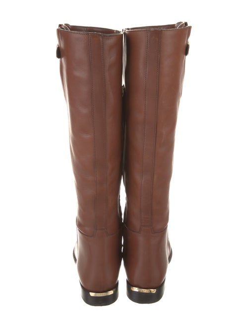 Burberry Leather Riding Boots