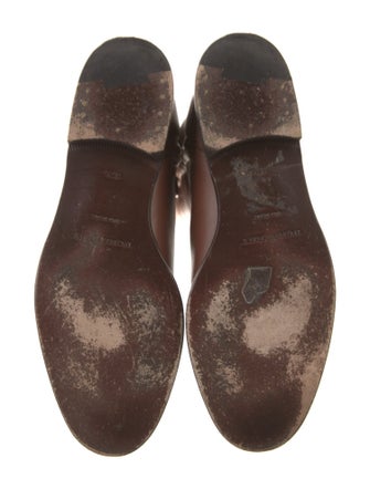 Burberry Leather Riding Boots