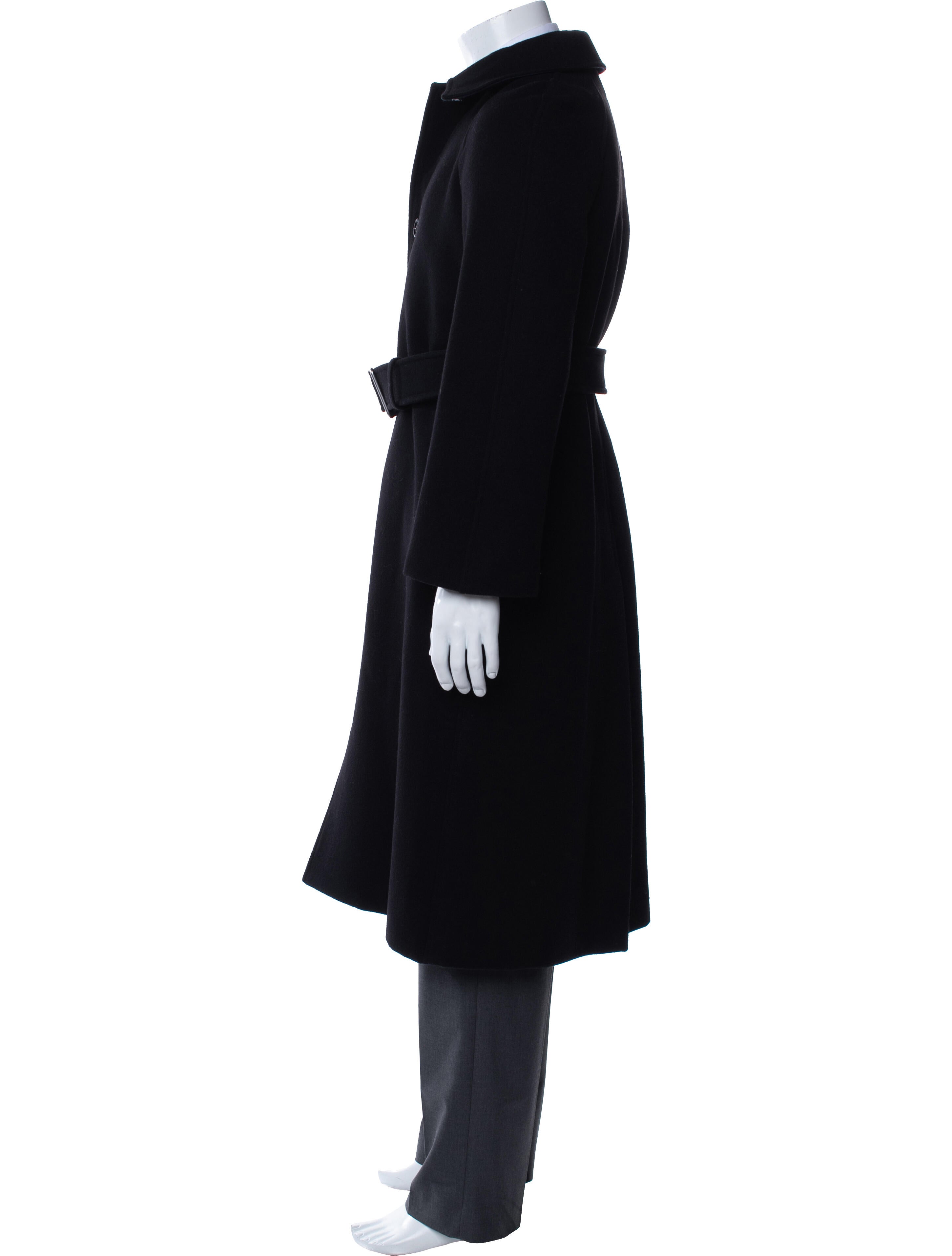 Burberry Wool Faux Fur Coat w/ Tags