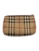 Burberry Coated Canvas Cosmetic Bag