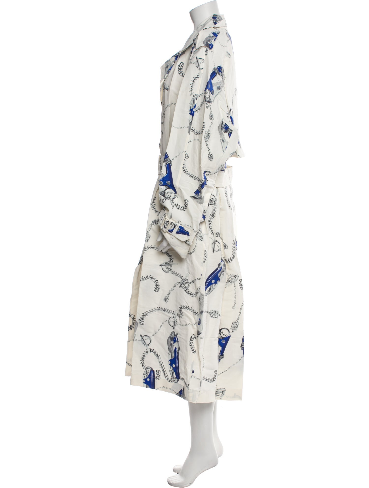 Burberry Printed Trench Coat w/ Tags