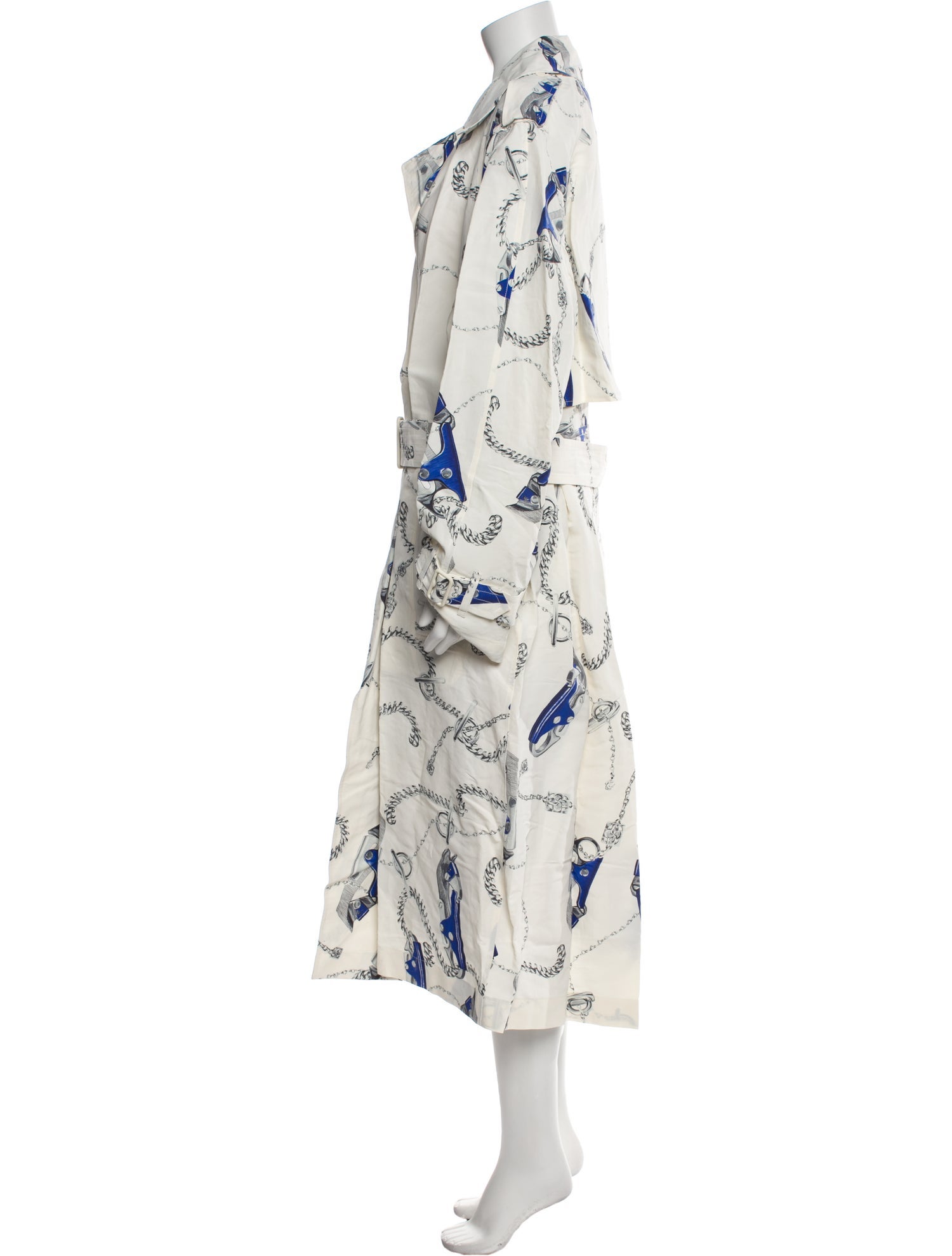 Burberry Printed Trench Coat w/ Tags