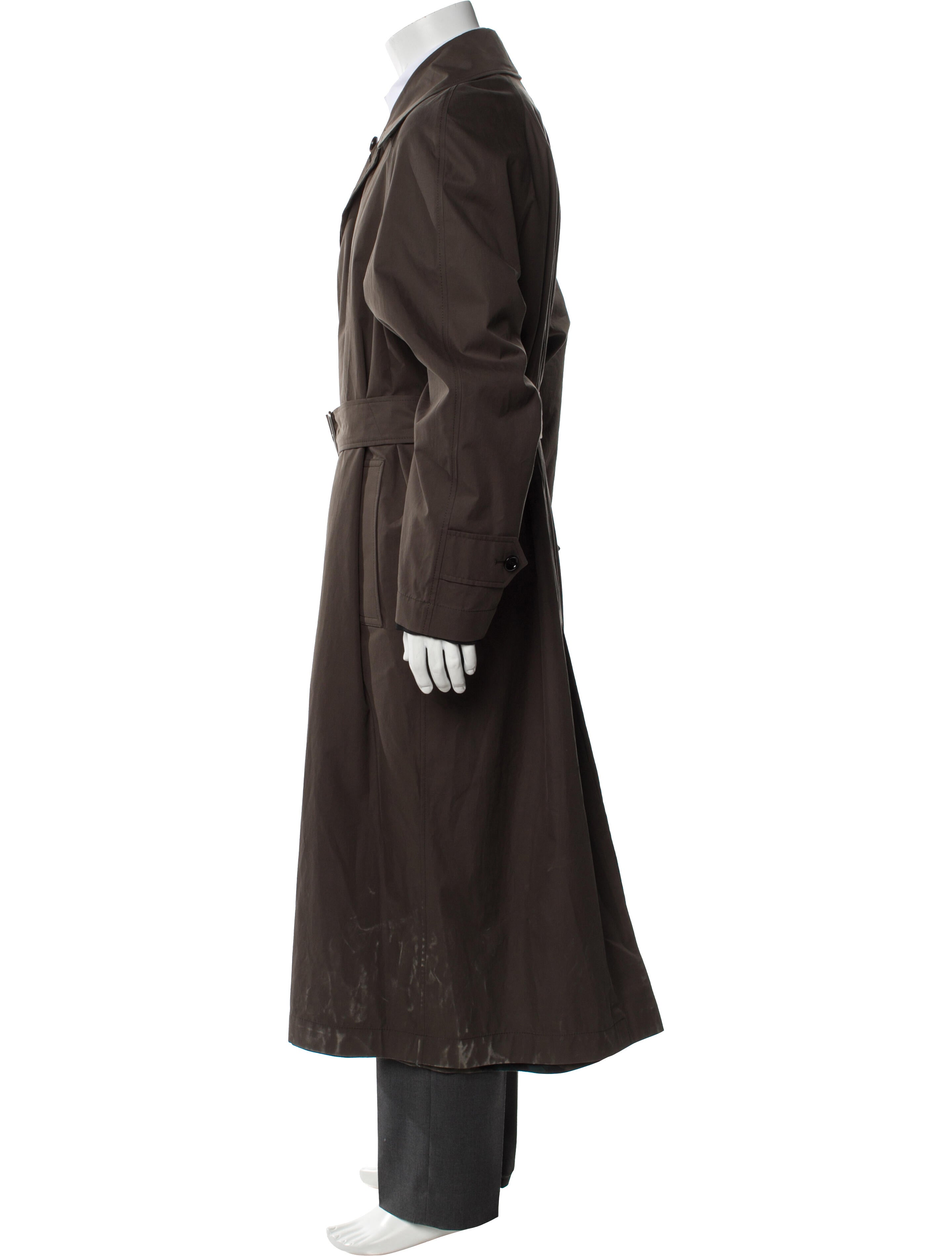 Burberry Nova Check Pattern Trench Coat w/ Tags