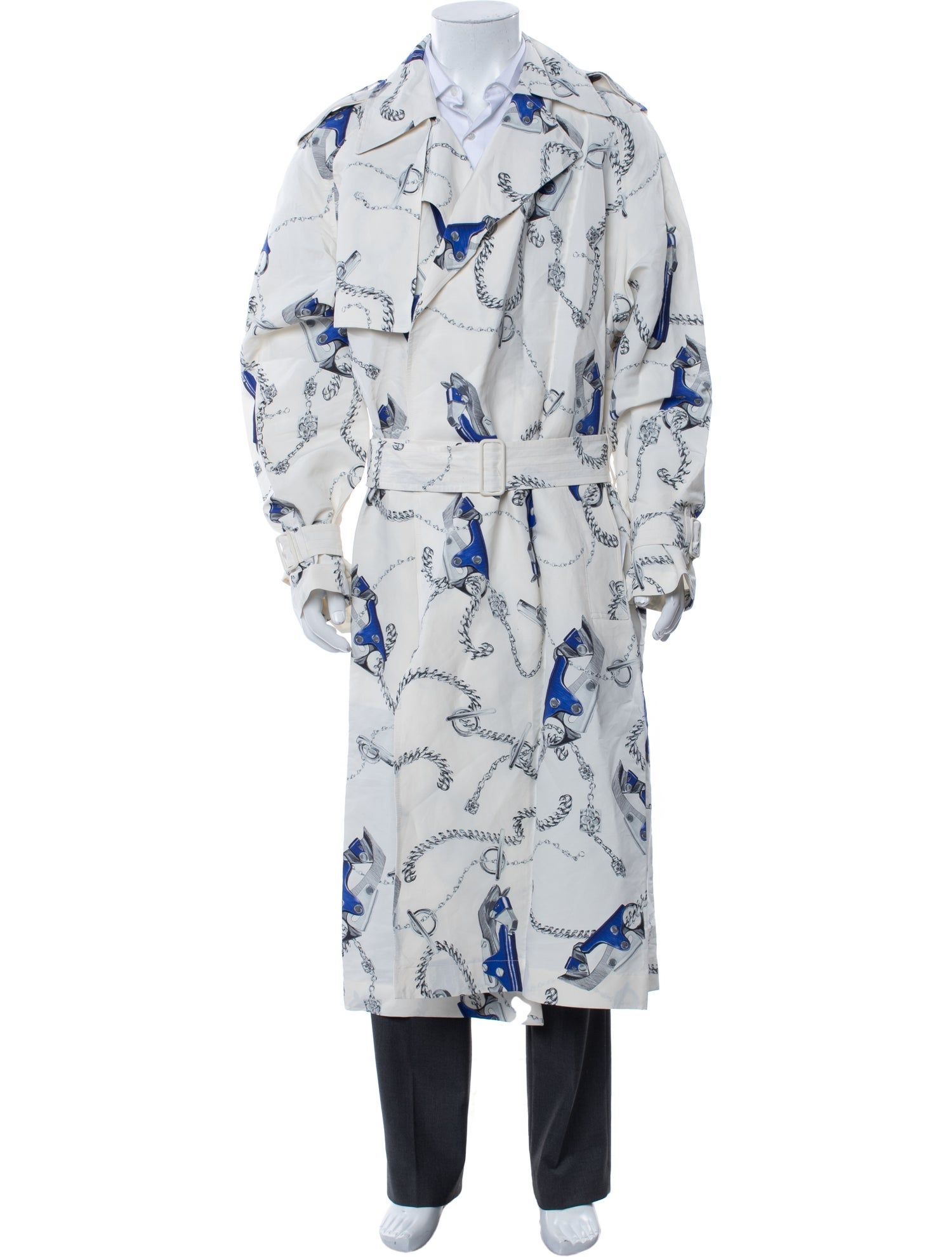 Burberry Printed Parka w/ Tags