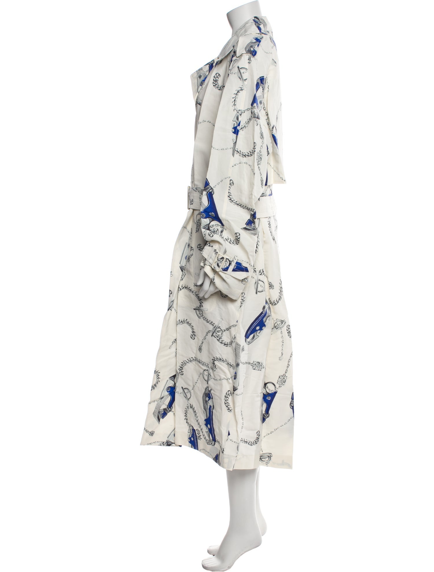 Burberry Printed Trench Coat