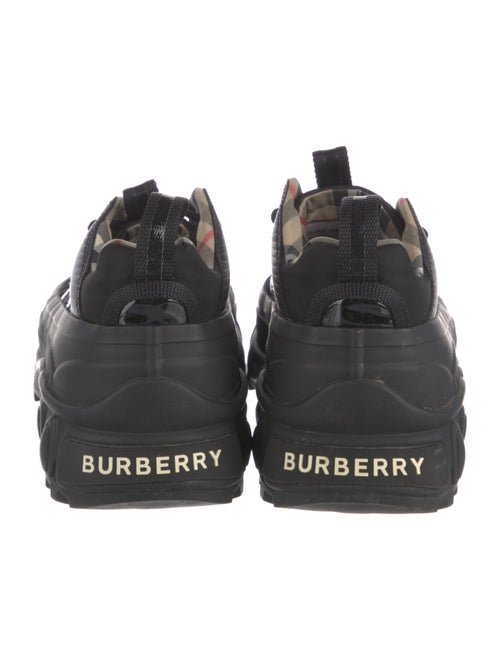 Burberry Nova Check Pattern Nylon Sneakers