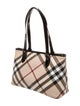 Burberry Super Nova Check Top Handle Bag
