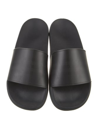 Burberry Nova Check Pattern Rubber Slides