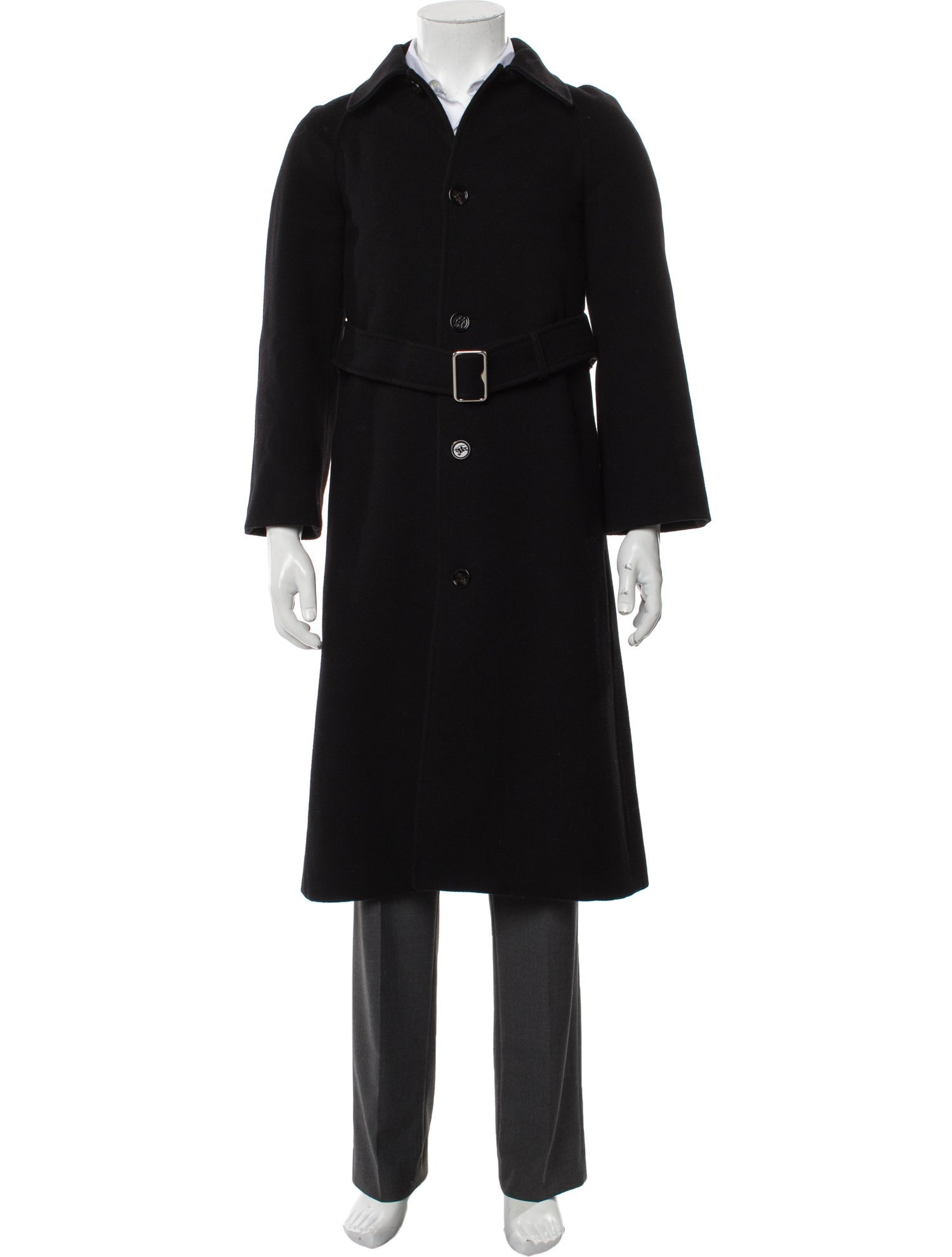 Burberry Wool Faux Fur Coat w/ Tags