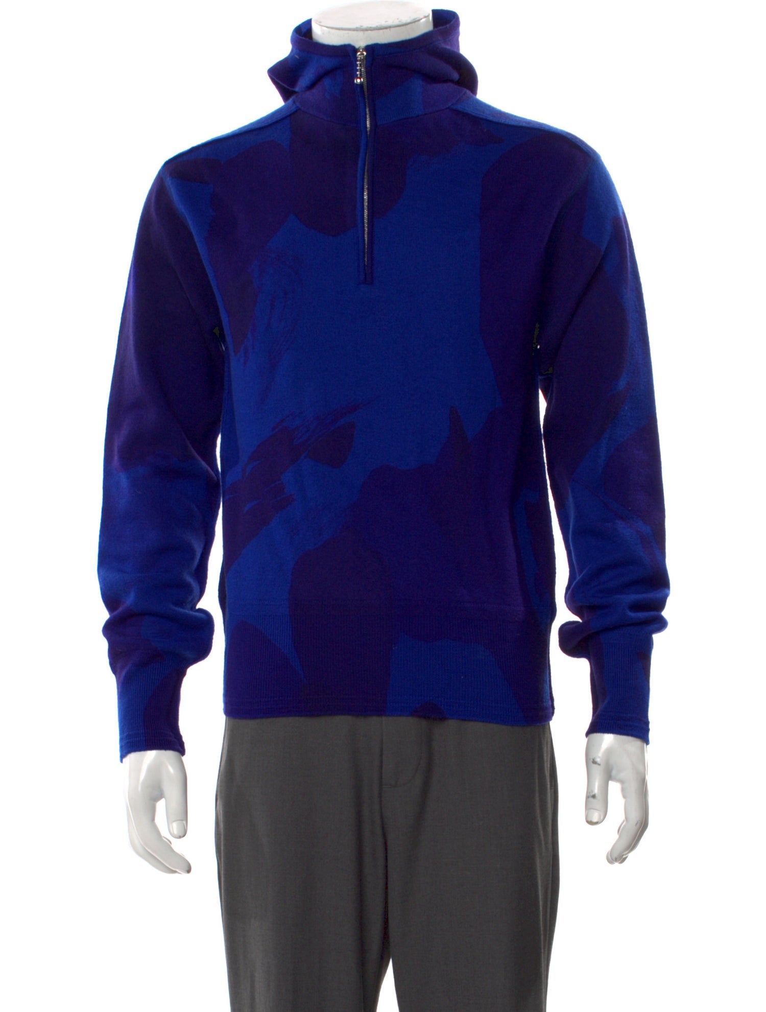 Burberry Wool Printed Hoodie w/ Tags