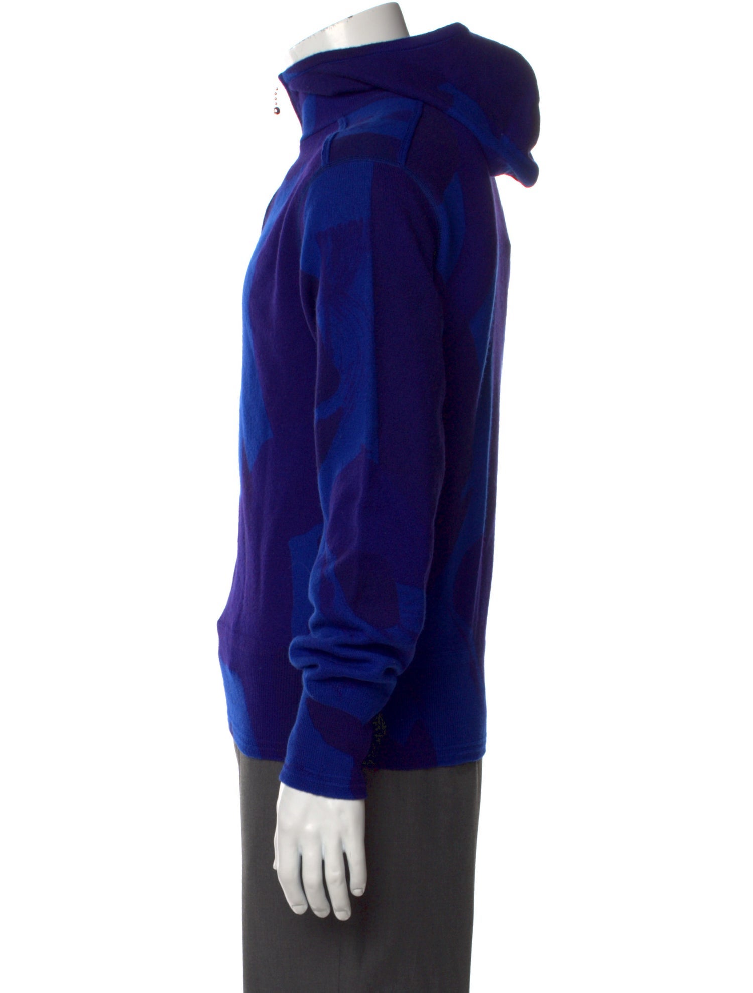 Burberry Wool Printed Hoodie w/ Tags