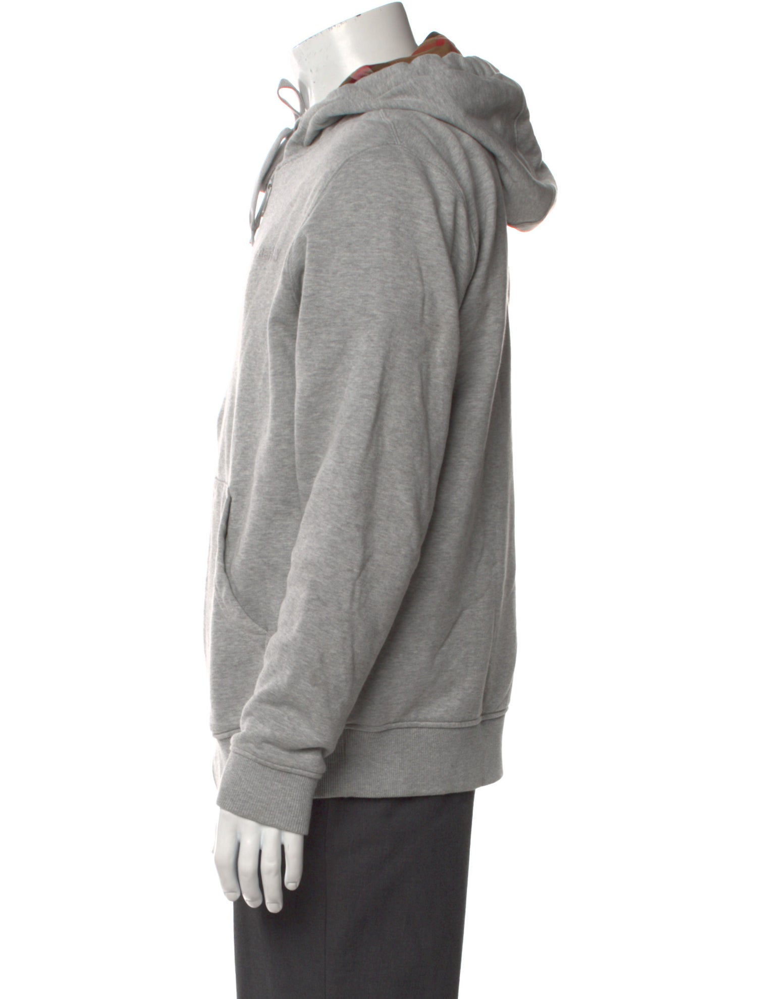 Burberry V-Neck Long Sleeve Hoodie