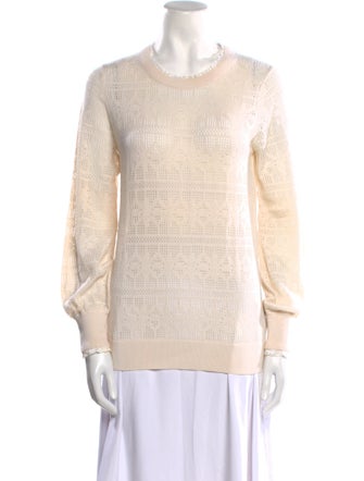 Burberry Wool Crew Neck Sweater