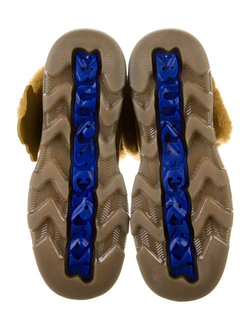 Burberry Suede Lace-Up Boots