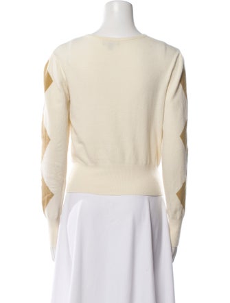 Burberry Crew Neck Long Sleeve Sweatshirt