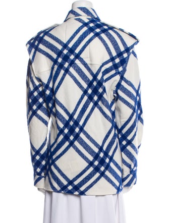 Burberry Wool Printed Jacket