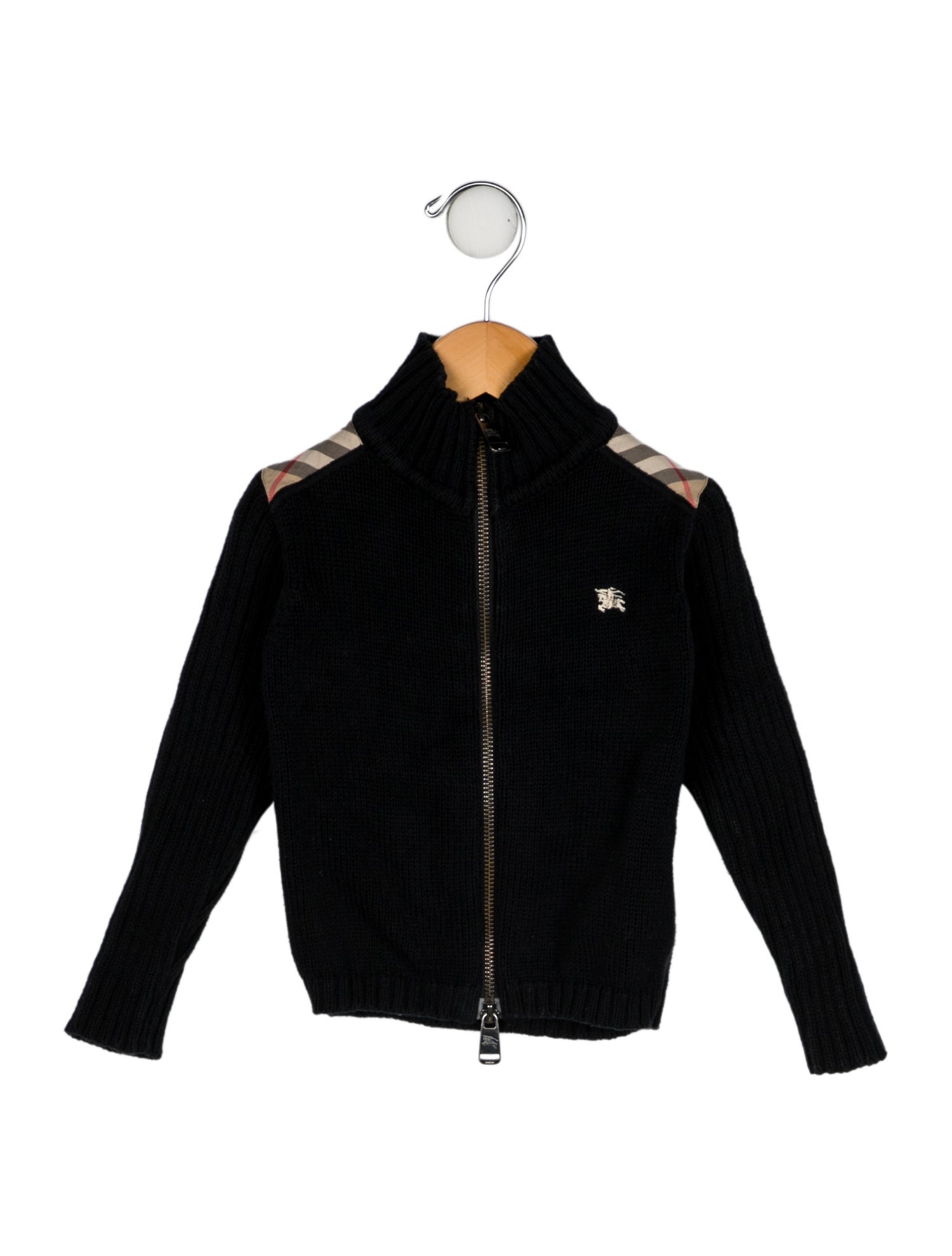 Burberry Boys' Knit Zip Sweater