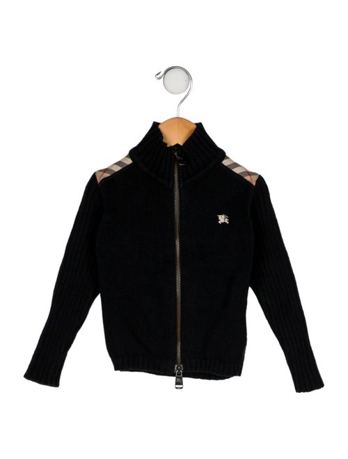 Burberry Boys' Knit Zip Sweater