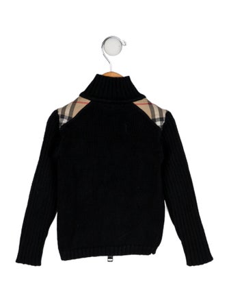 Burberry Boys' Knit Zip Sweater