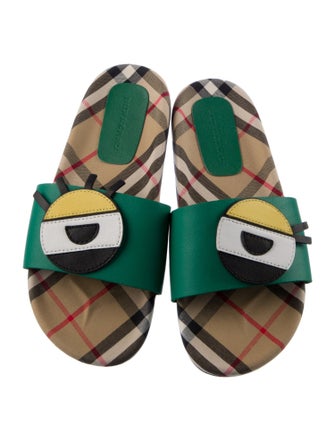 Burberry Kids' Eye Motif House Slides