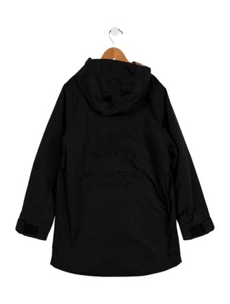 Burberry Boys' Embroidered Hooded Coat