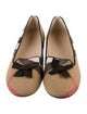 Burberry Womens Ballet Flats