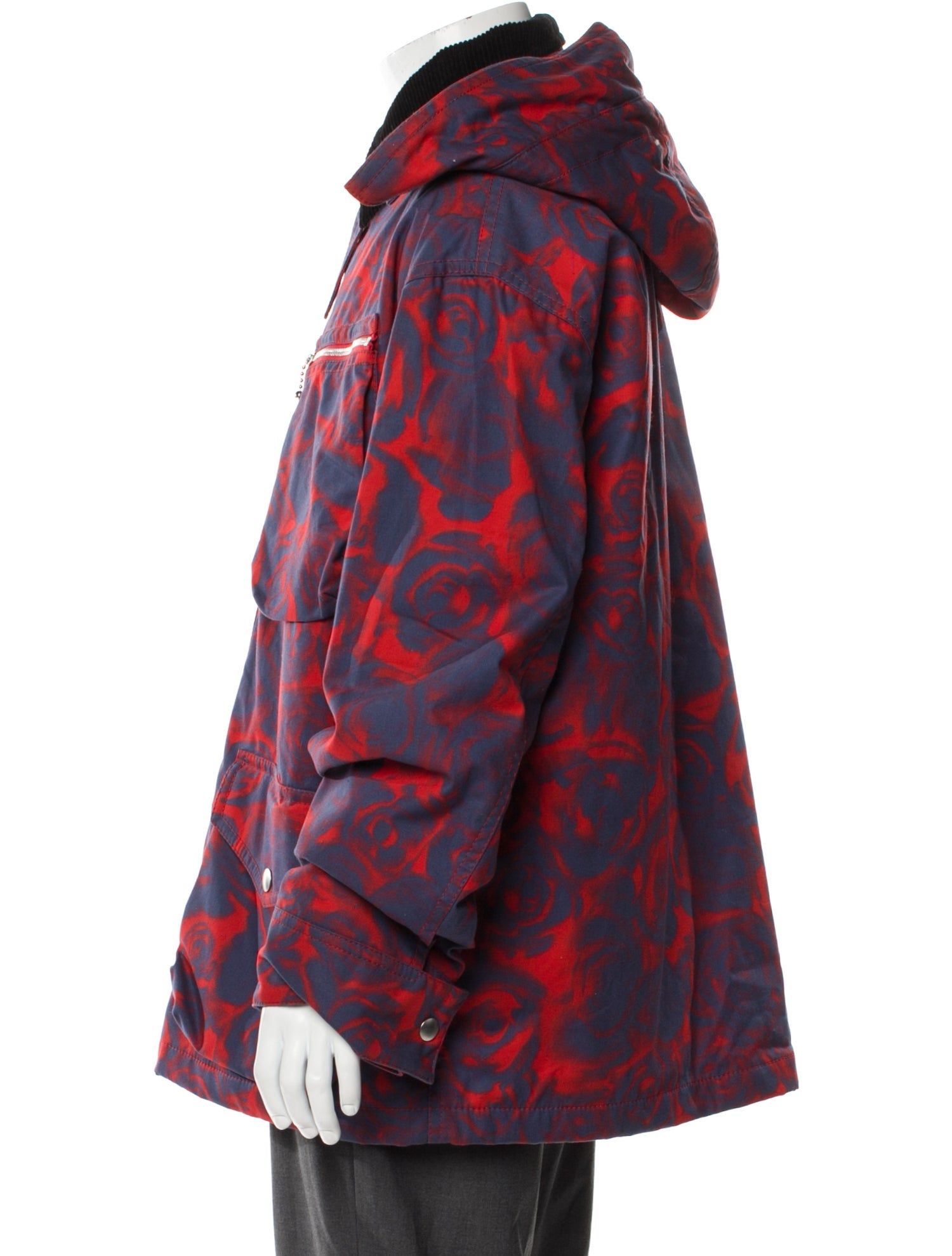 Burberry ITFORFAS1012EMP Printed Parka