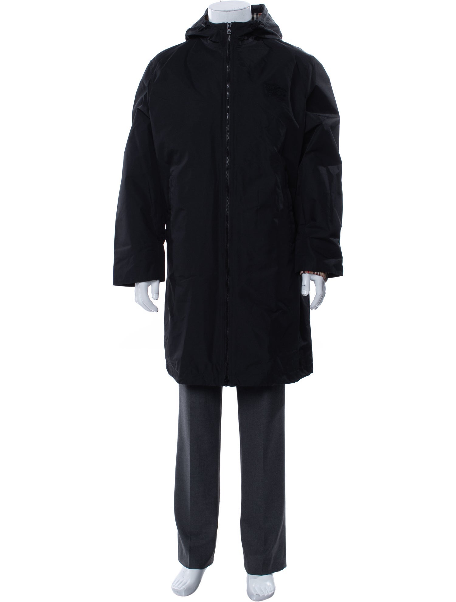 Burberry Nova Check Pattern Parka