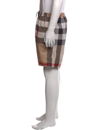 Burberry Exploded Check Pattern Swim Trunks