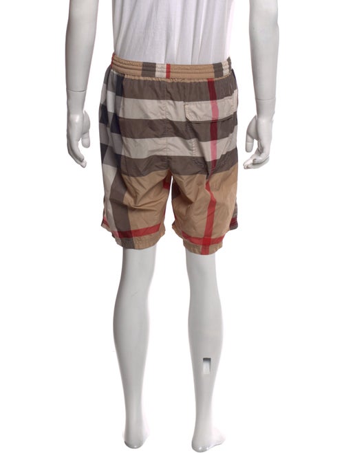 Burberry Exploded Check Pattern Swim Trunks