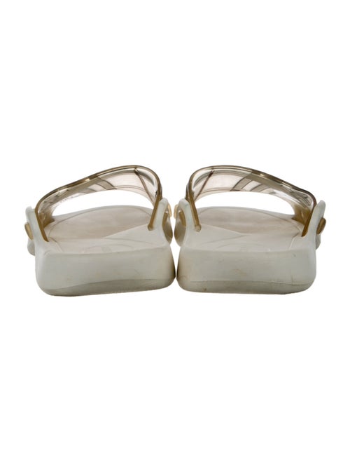 Burberry Abstract Check Rubber Slides