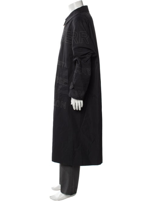 Burberry Graphic Print Overcoat