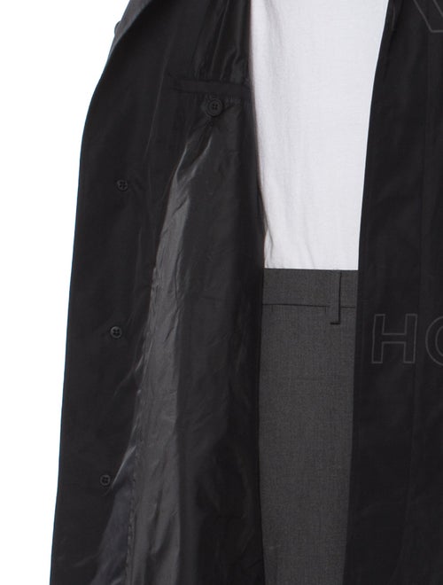 Burberry Graphic Print Overcoat