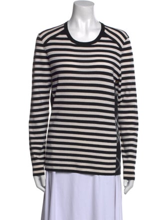 Burberry Merino Wool Striped Top
