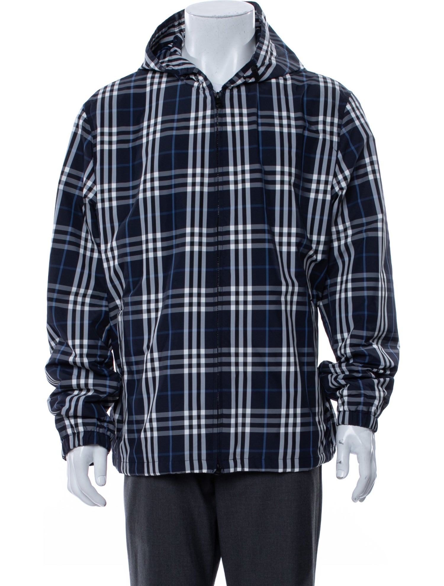 Burberry Nova Check Pattern Parka w/ Tags