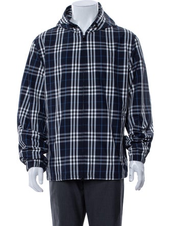 Burberry Nova Check Pattern Peacoat