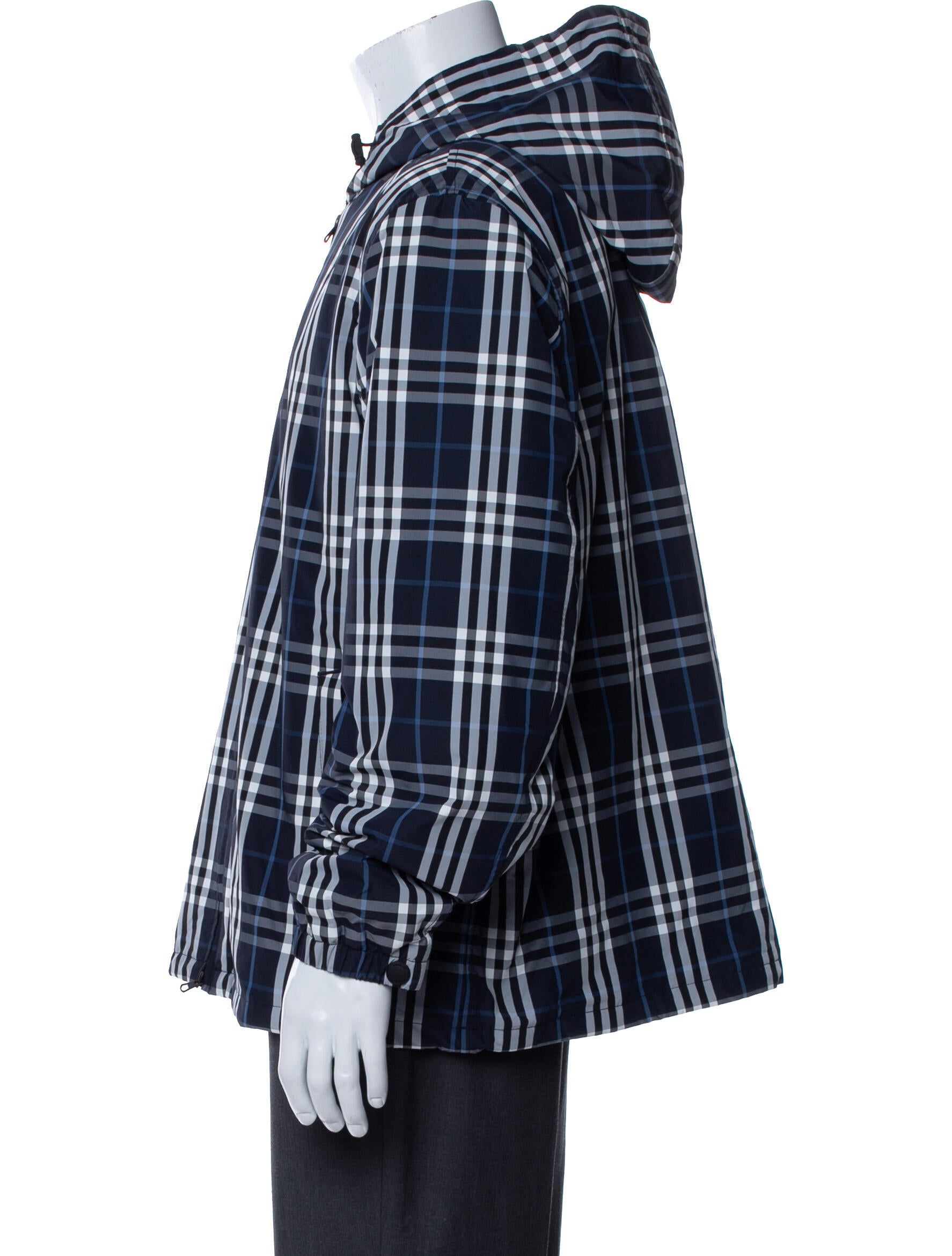 Burberry Nova Check Pattern Peacoat
