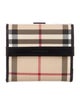 Burberry Nova Check Pattern Bifold Wallet