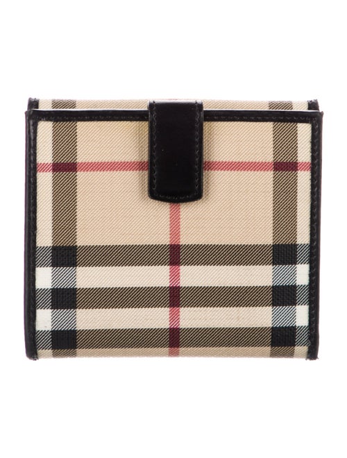Burberry Nova Check Pattern Bifold Wallet