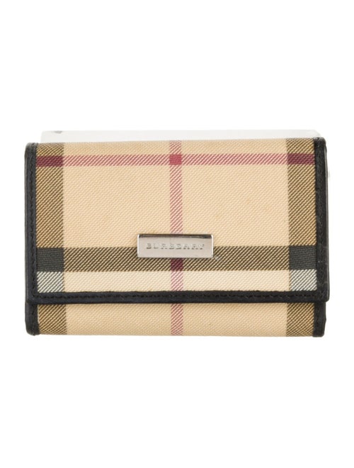 Burberry London Nova Check Pattern Wristlet