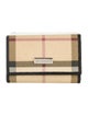 Burberry London Nova Check Pattern Wristlet